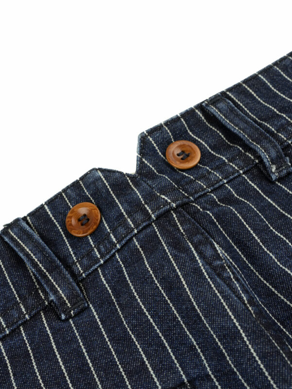 Captain Santors - Chino Trousers Denim Wabash