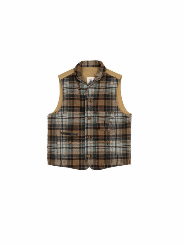 Captain Santors - Sailor Vest Wool Check