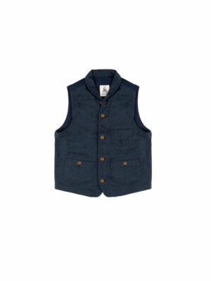 Captain Santors - Sailor Vest Wool Avio