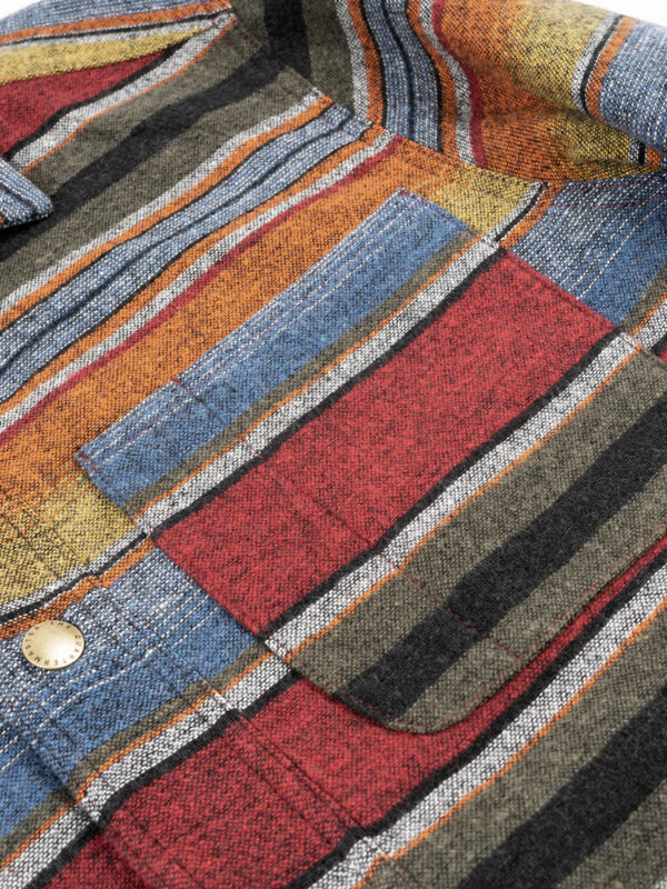 The Quartermaster - Chestnut Jacket Stripe