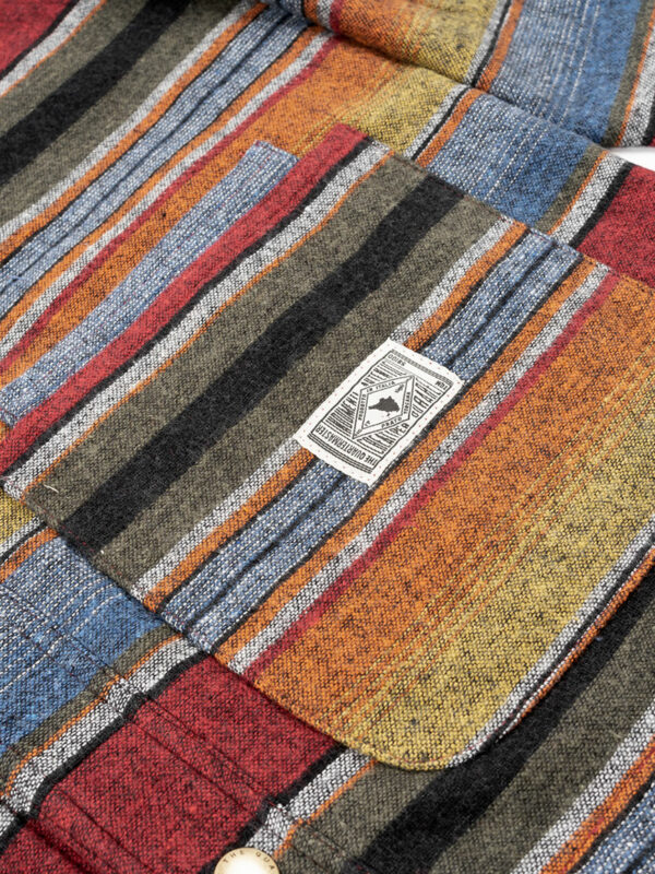 The Quartermaster - Chestnut Jacket Stripe